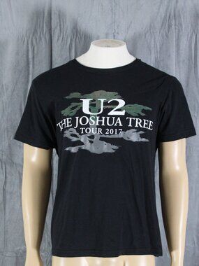 Band Shirt - U2 Joshua Tree Tour 2017 - Men's Medium